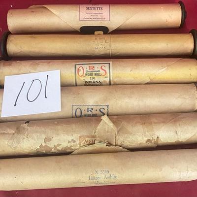 Vintage Word Rolls for Player Piano
