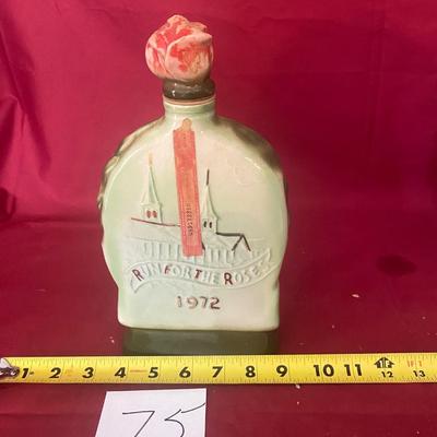 1972 Beam Kentucky Derby Decanter