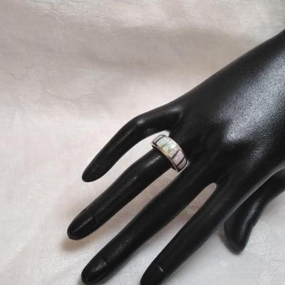 Vintage AK Opal 925 Ring Size 7
