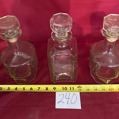 Pretty Glass Decanters