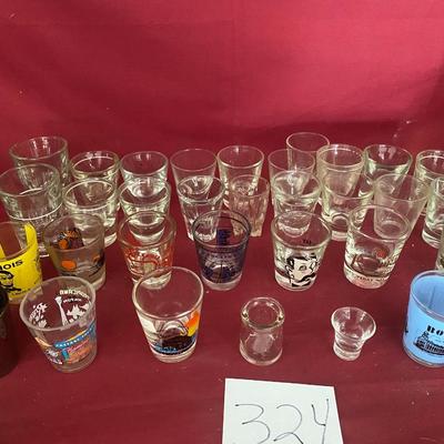 Vintage Shot Glasses