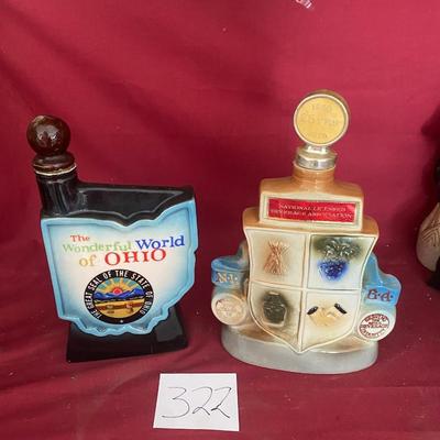 Vintage Beam Decanters