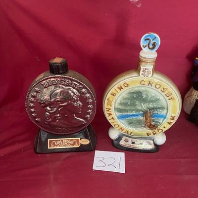 Vintage Beam Decanters