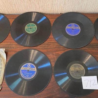 Vintage 78 rpm Records