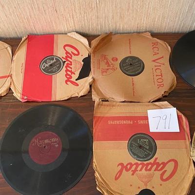 Vintage 78 rpm Records