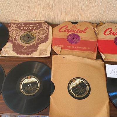 Vintage 78rpm Records