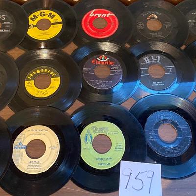 Vintage 45rpm Records