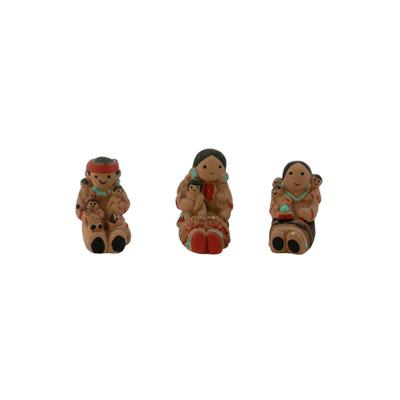 Miniature Native American Figurines