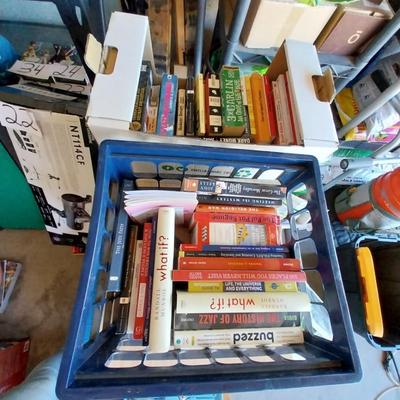 BOXES OF BOOKS-BOOKS-BOOKS