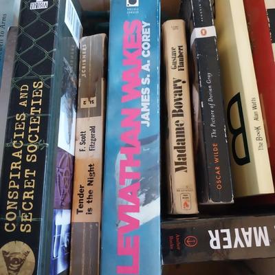 BOXES OF BOOKS-BOOKS-BOOKS