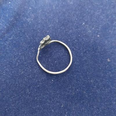 TWO 925 SILVER RINGS