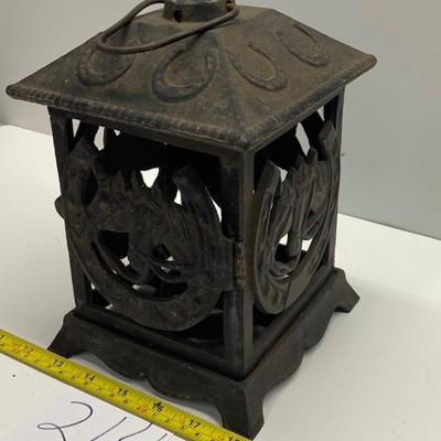 Heavy Iron Candle Lamp