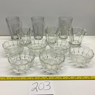 Vintage Sundae Bowls and More