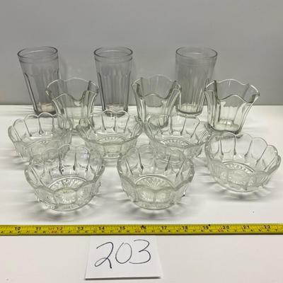 Vintage Sundae Bowls and More