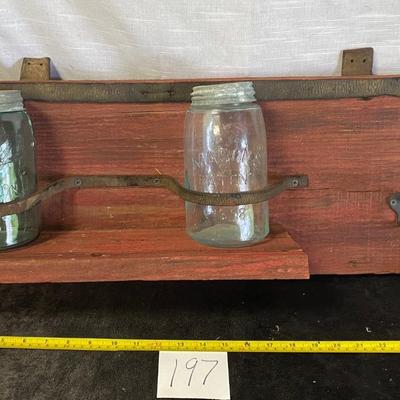 Vintage Shelf with Hook