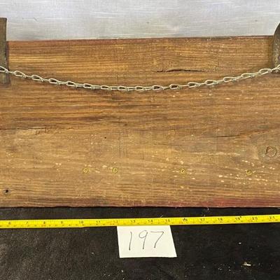 Vintage Shelf with Hook