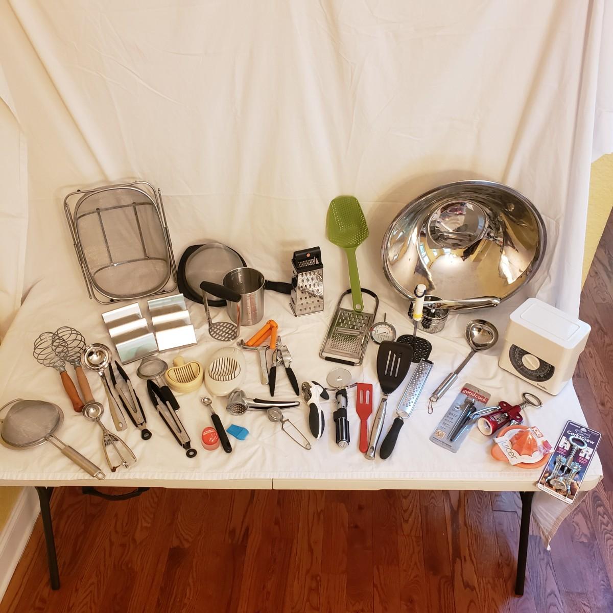 Oneida Cooking Tools Le Creuset, Oneida, Terrapin & More Kitchen Utensils (K-KD ...