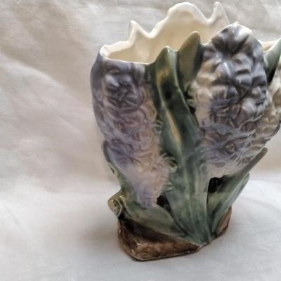 Rare McCoy Blue Hyacinth Vase