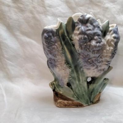 Rare McCoy Blue Hyacinth Vase