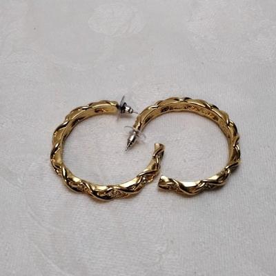 Elizabeth Taylor Hoop Earrings