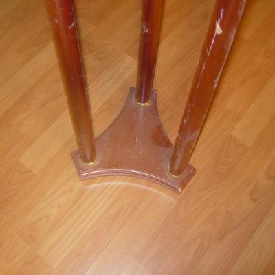Round Marble lamp or plant stand