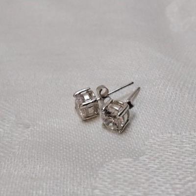 Handcrafted  Goshenite Orfevrerie Wiskemann 925 Earrings