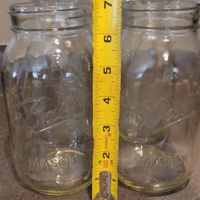 (6) Ball Quart Jars
