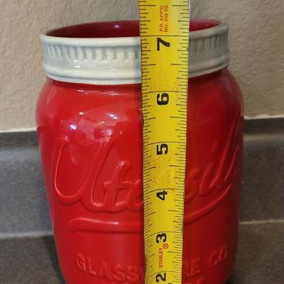 World Market Utensils Ceramic Jar