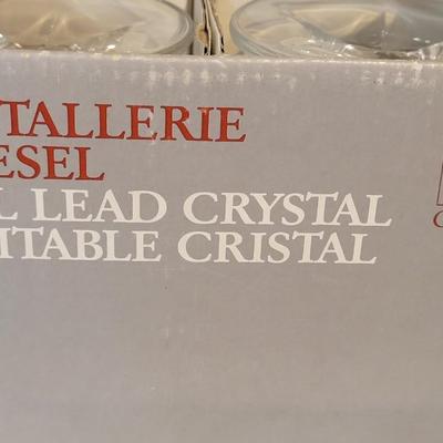 Crystal Wine Glasses and Champagne Flutes