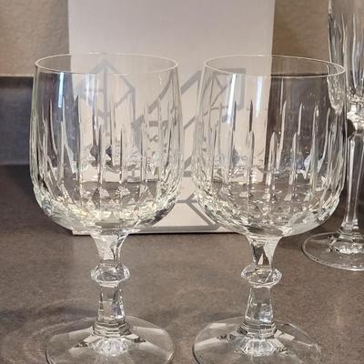 Crystal Wine Glasses and Champagne Flutes
