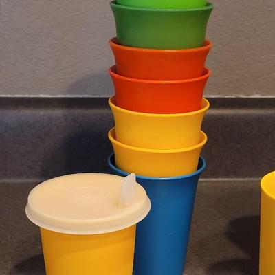 Vintage Tupperware Cups