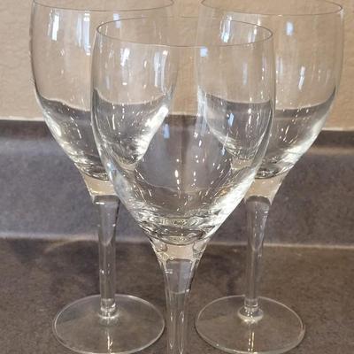 (3) Wine Glasses
