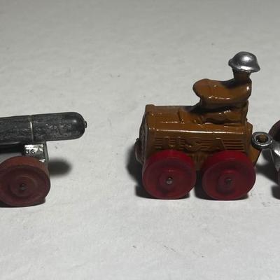 Barclay Tractor and 2 Bomb Trailer Tanks