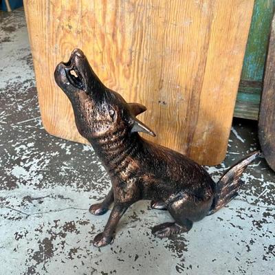 Cast Aluminum Coyote