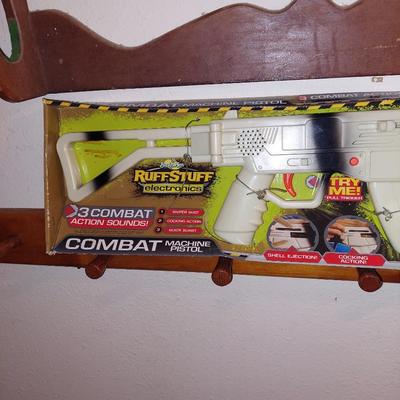 Combat toy machine pistol  unopened