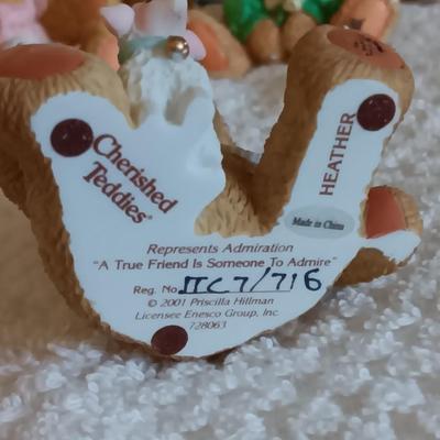 CHERISHED TEDDIES HEATHER, TIMOTHY, NICOLE, AMY AND OTHERS