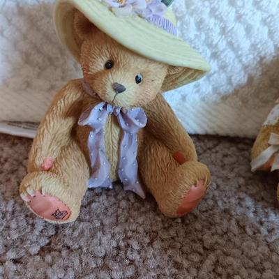 CHERISHED TEDDIES, IRIS, LILY, PANSY AND OTHER FLOWER TEDDIES