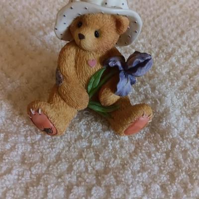 CHERISHED TEDDIES, IRIS, LILY, PANSY AND OTHER FLOWER TEDDIES