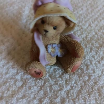 CHERISHED TEDDIES, IRIS, LILY, PANSY AND OTHER FLOWER TEDDIES
