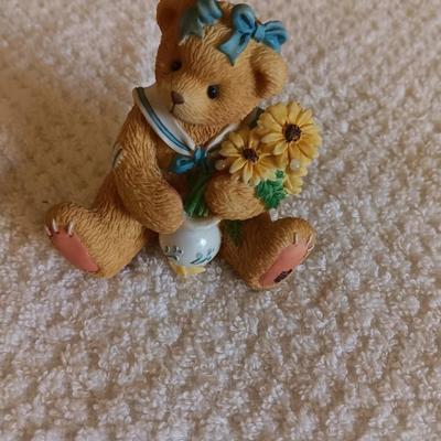 CHERISHED TEDDIES, IRIS, LILY, PANSY AND OTHER FLOWER TEDDIES