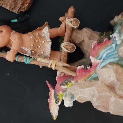 FRIENDS OF THE FEATHER NATIVE AMERICAN FIGURES