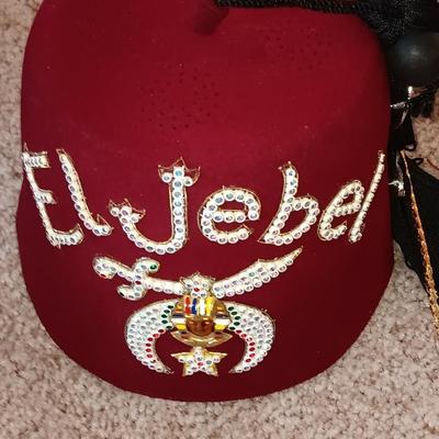 EL JEBEL HAT WITH BOLO PINS AND CASE