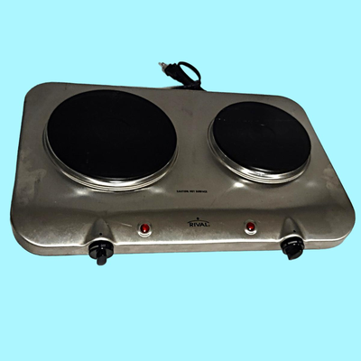 Rival 2 Burner Table Stove