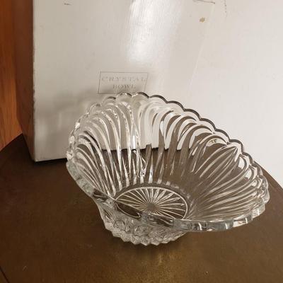 Crystal bowl in original box