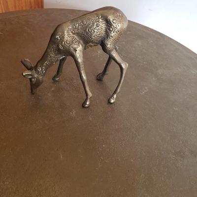 Brass deer