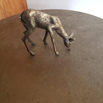 Brass deer