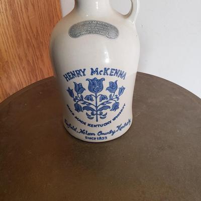 Large whiskey bottle vintage half gallon