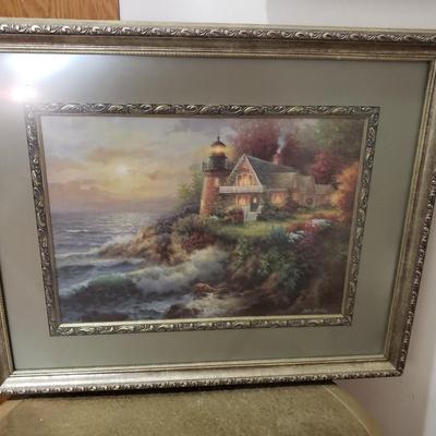 Thomas Kincaid framed artwork