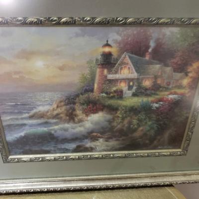 Thomas Kincaid framed artwork