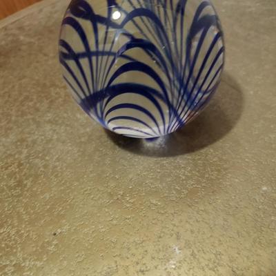 Is glass paper weight large